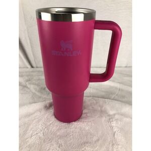 Stanley Quencher Tumbler 40oz Pink Stainless Handle Dishwasher Safe BPA Free Mug